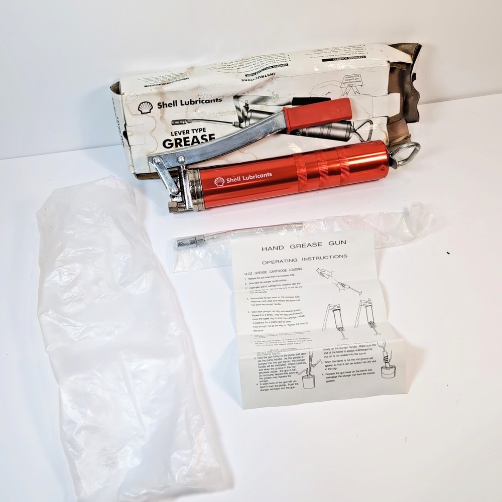 Shell Lubricants Grease Gun Lever Action Heavy Duty MPI-600 Bulk Cartridge